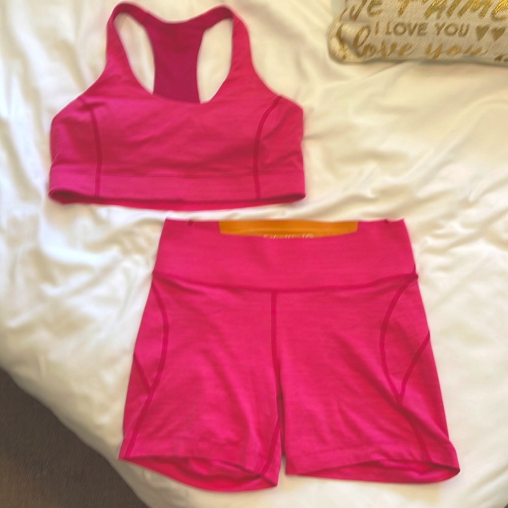 Outdoor Voices Bike Short Workout Set
